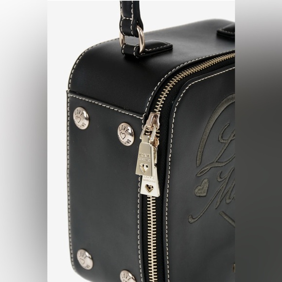 Love Moschino Faux Leather Embroidered Crossbody/Shoulder Bag *Minor Flaws* - Picture 2 of 16